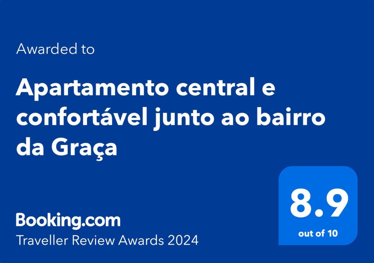Apartamento central e confortável junto ao bairro da Graça Lisboa Exterior foto